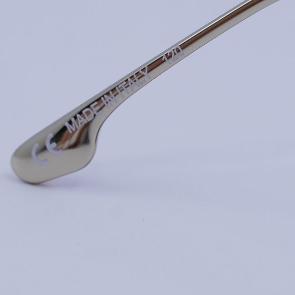 Victoria Beckham VB208S 702 Sunglasses Gold Aviator Frame, Brown Lenses - Picture 7 of 8